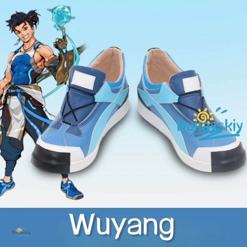 

Wuyang Fantasy Cosplay Costume Set for Men Halloween Uniform Coat Shoes Boots Props Accessories