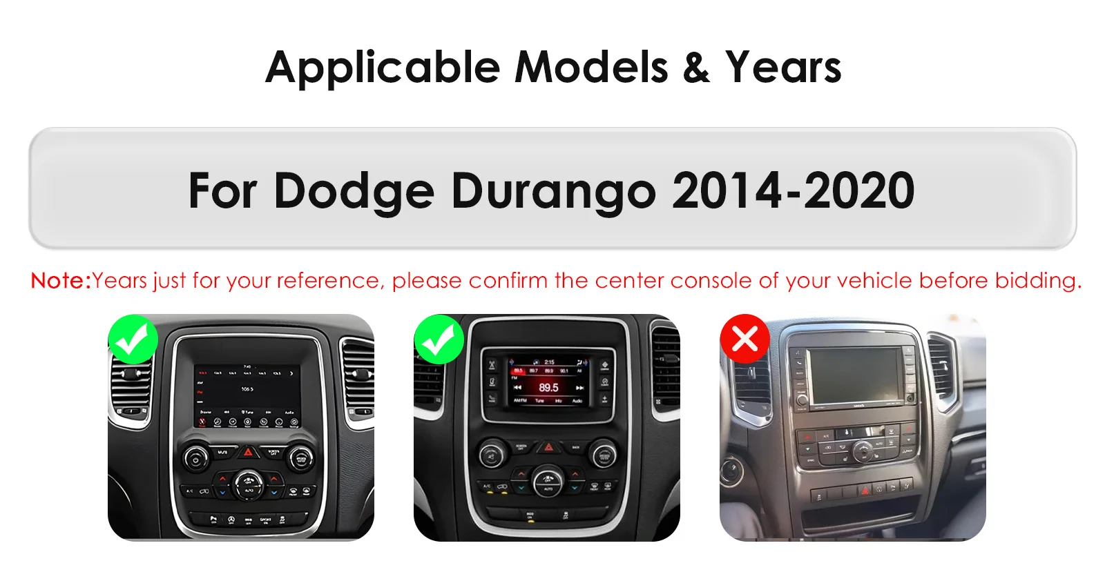 4G-LTE Car Multimedia Screen Android 14 GPS For Dodge Durango 2014-2020 Wirelss Carplay Android Auto 2DIN Stereo ADAS WIFi  OBD