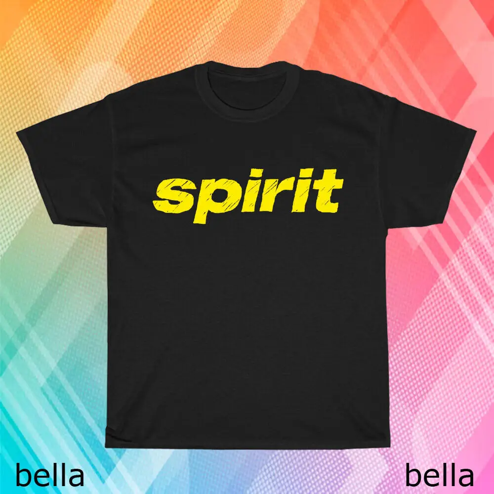 New Spirit Airlines Logo T-Shirt Funny Size S to 5XL