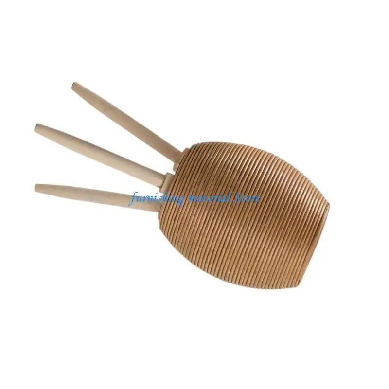 

Y5GD Modern Geometrical Plant Holder Imitation Rattan Triangular Stand Flowerpot
