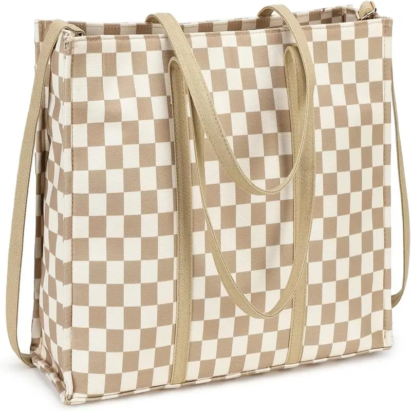 

Большая сумка для ноутбука для женщин, рабочая 15,6-дюймовая парусиновая сумка на плечо, компьютерная сумка-мессенджер, сумка для учителя, офисный портфель