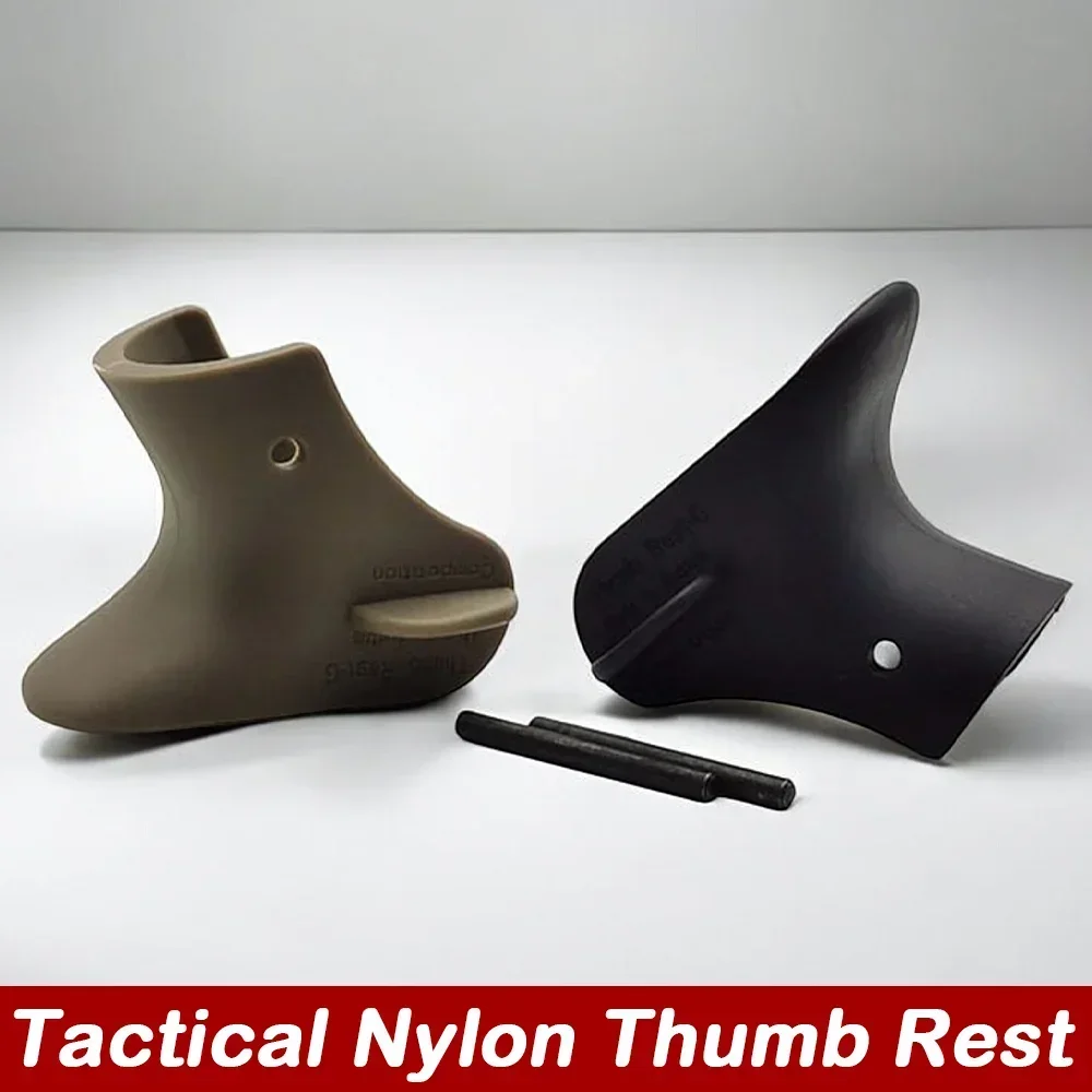 1Pc Tactical Nylon Thumb Rest for G-Series Pistol Antislip Thumb-index Web Pads Hunting Decorative Accessories for Toy Guns