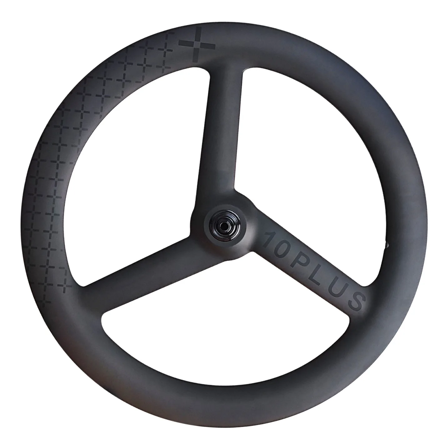 AliExpress NONE 10Plus  3 Spoke Disc Brake Wheel 700c Clincher &Tubeless Aero Carbon Rims Ratchet System Center Lock Hub