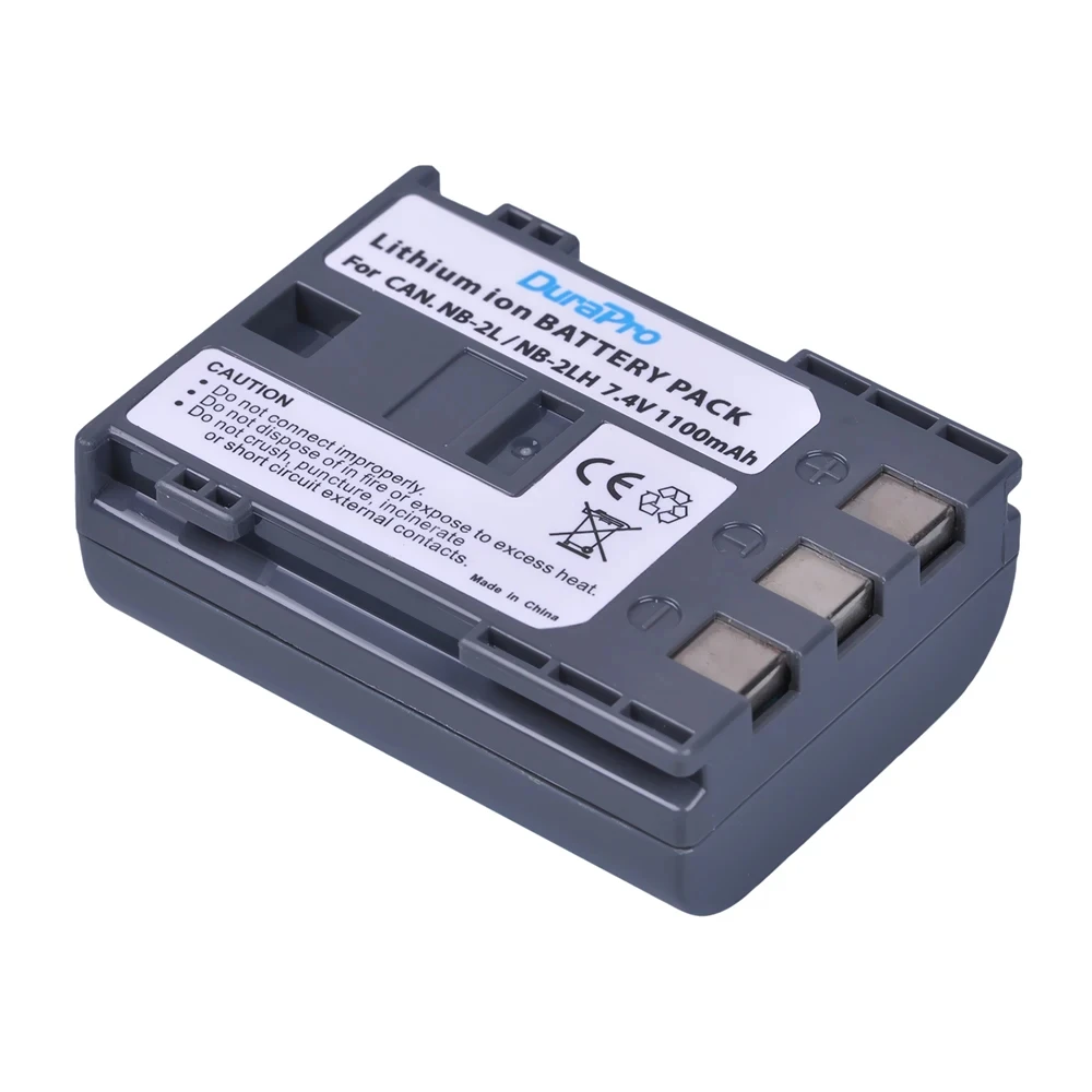 1100mah NB-2L Bateria NB-2LH NB 2L 2LH Camera Battery for Canon DC310 320 DC410 420 EOS 400D S80 S70 S50 S60 350D G7 G9 Z1 HV20