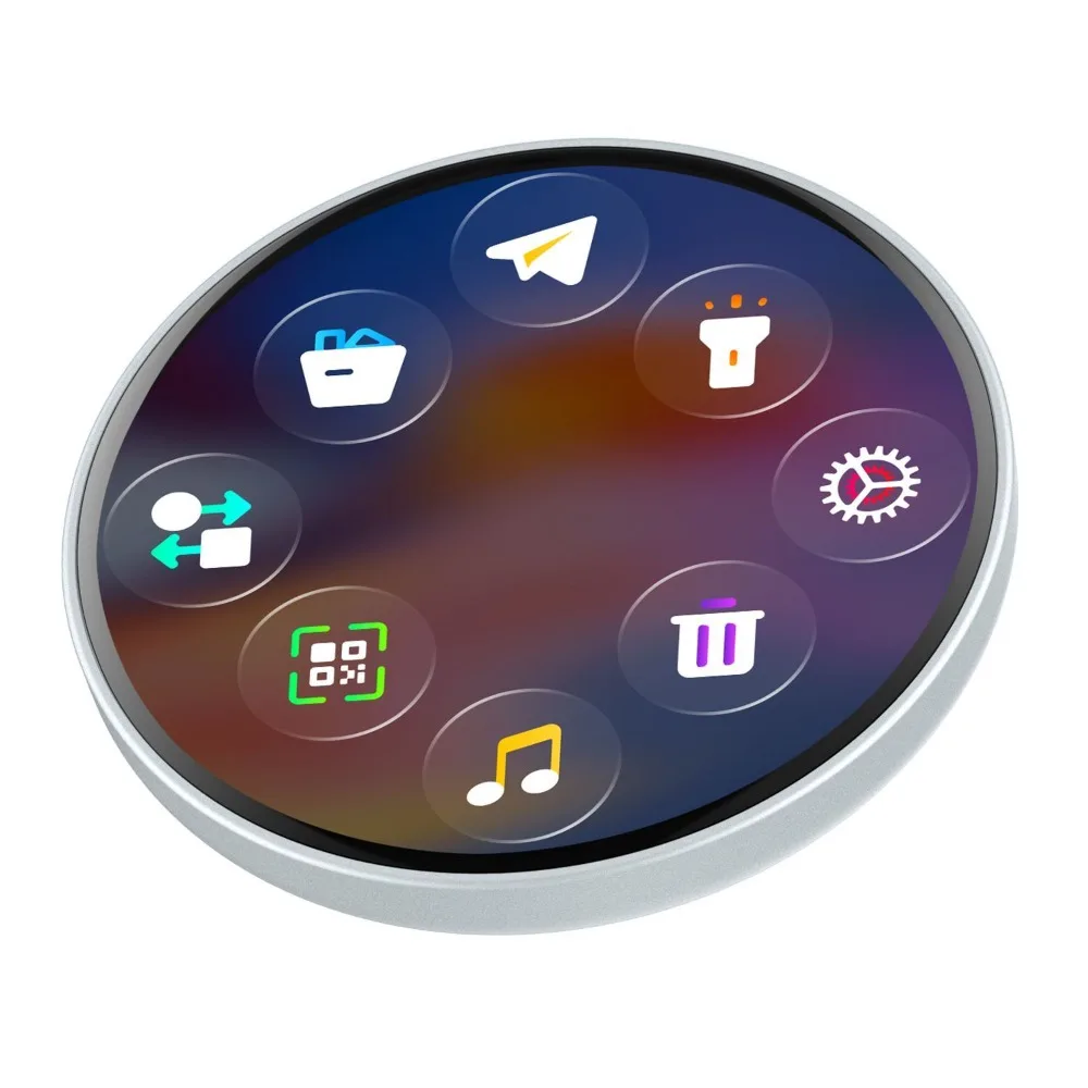 

Умный цифровой значок, динамический электронный дисплей, небольшой кулон на открытом воздухе, модный электронный значок, цифровое шоу, домашний декор