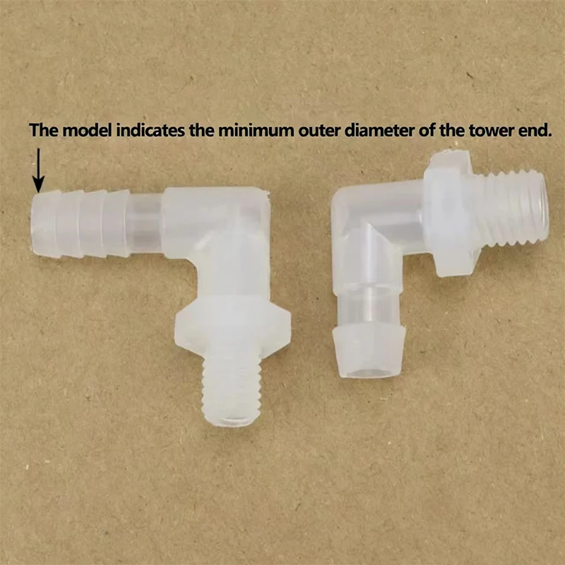 Male Threaded Elbow for Flexible Hose M/L Type Stainless Steel Hydraulic Pipe Fitting