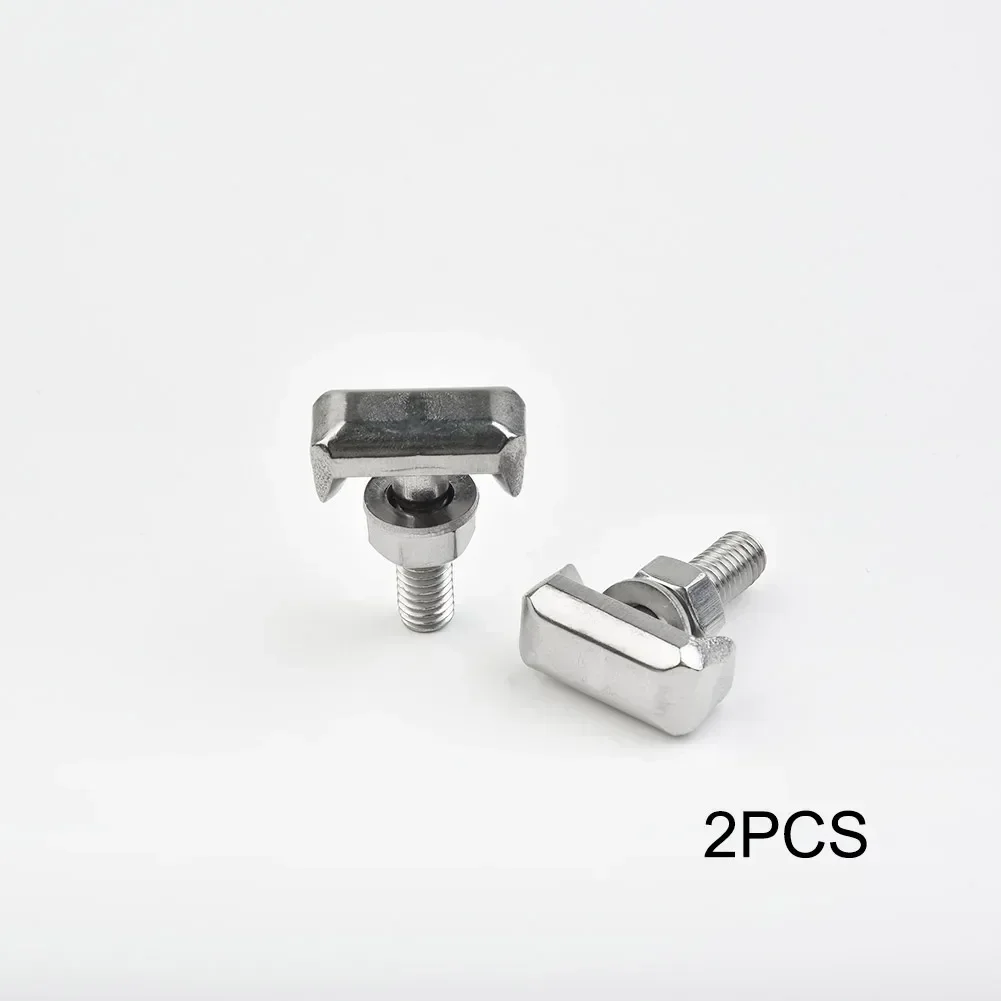

2Pcs Car Screw T-Bolt Battery Cable Terminal Sets 19116852 Stainless Steel Nut Washer Auto Replacement Parts Kit Accessories