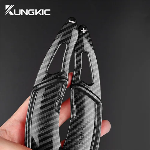 Imagen 1 del producto Paletas de cambio de volante de coche extendidas de fibra de carbono ABS para Subaru BRZ Impreza WRX XV Crosstrek Forester para Toyota 86