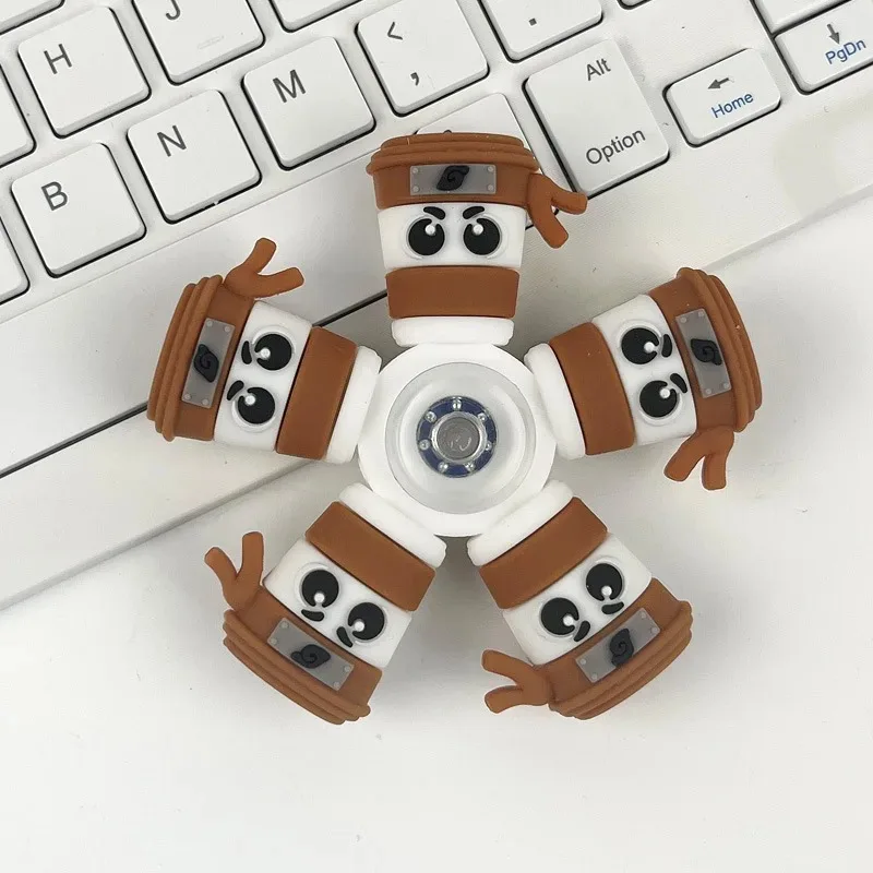 Brainrot italien Tung Fidget Spinner chaîne jouet déformé Antistress main Spinner Vent jouet adulte soulagement du Stress Fidget sensoriel gyroscope