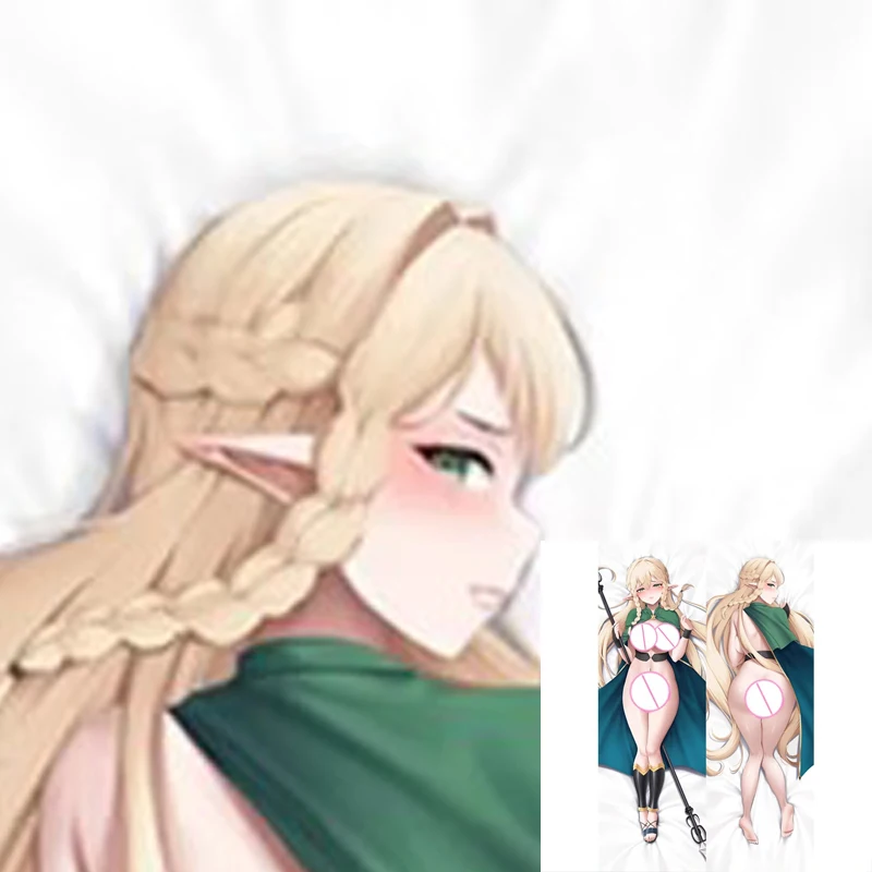 

Dakimakura Anime Pillow Cover Eltolinde Double Sided Print Life-size Christmas Decoration