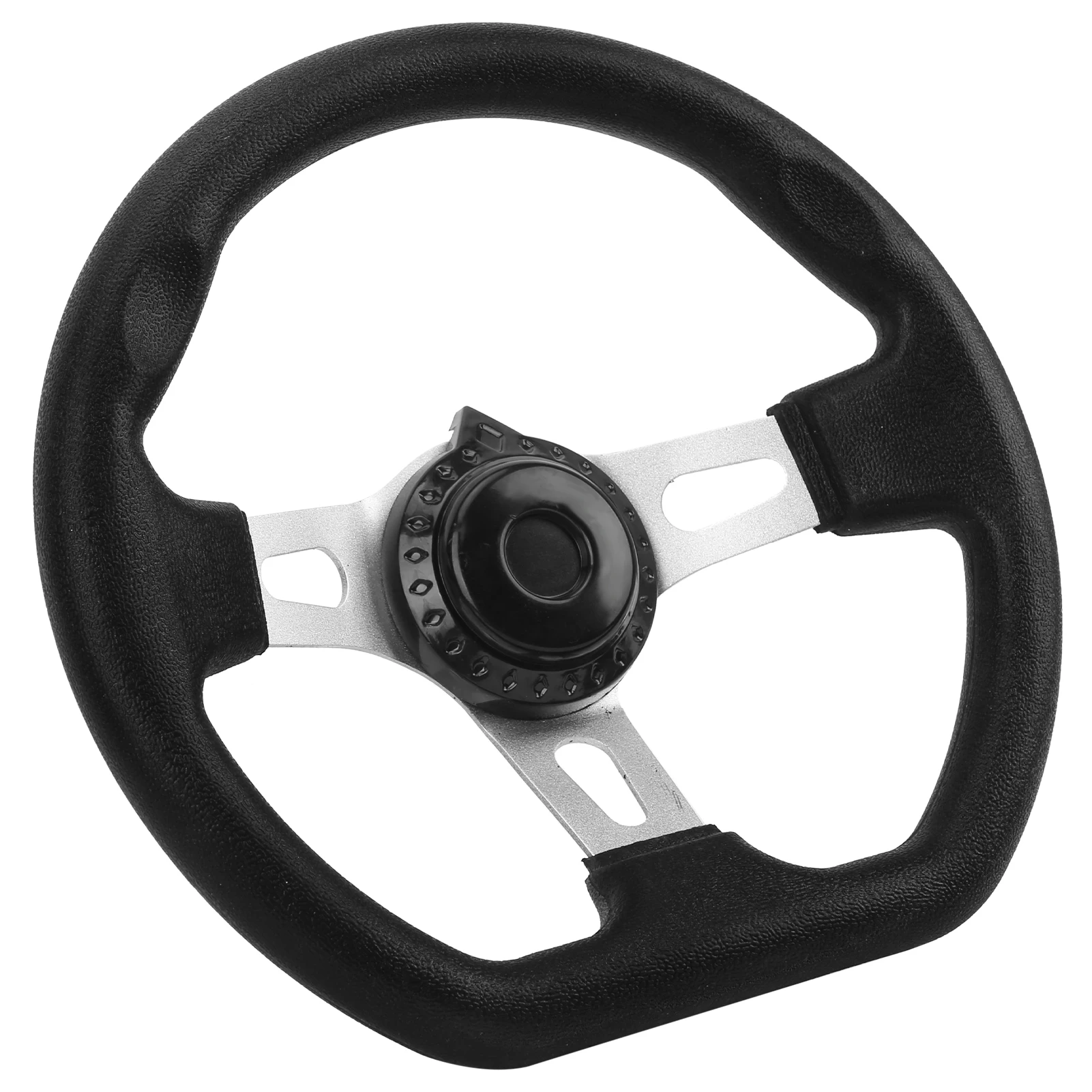 Kart Racing Steering Wheel Off‑Road Kart Steering Wheel 270mm 3 Spokes Modification Universal for 150cc‑250cc Engines