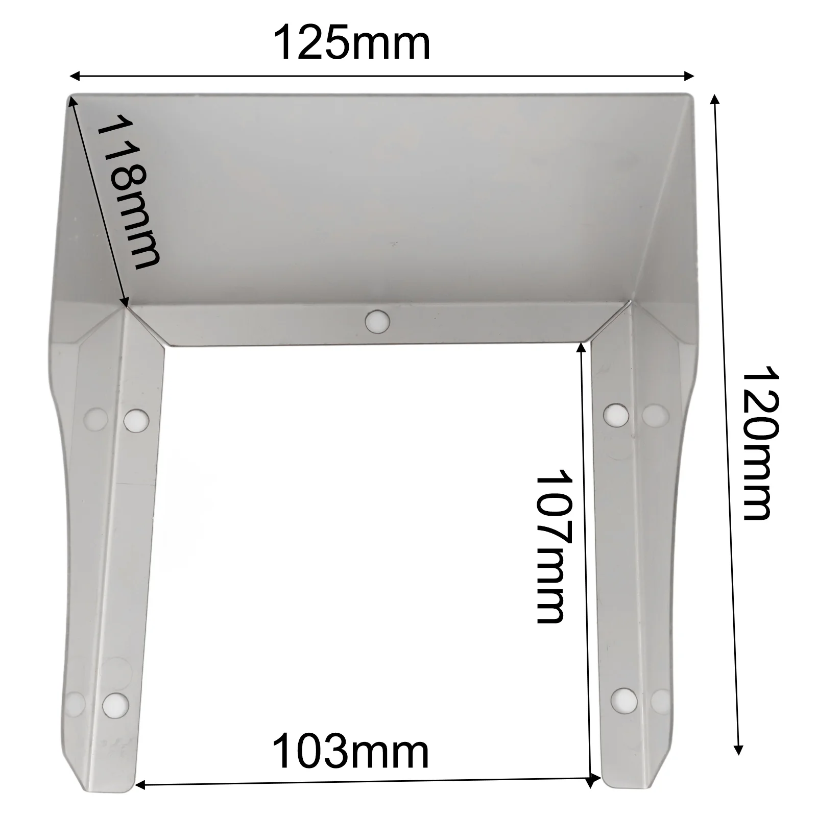 1Pcs Edelstahl Türklingel Regen Abdeckung Outdoor Schalter Für Schutz Steckdose Wasserdichte Outdoor Schalter Steckdose Schutzhülle – Detail 2