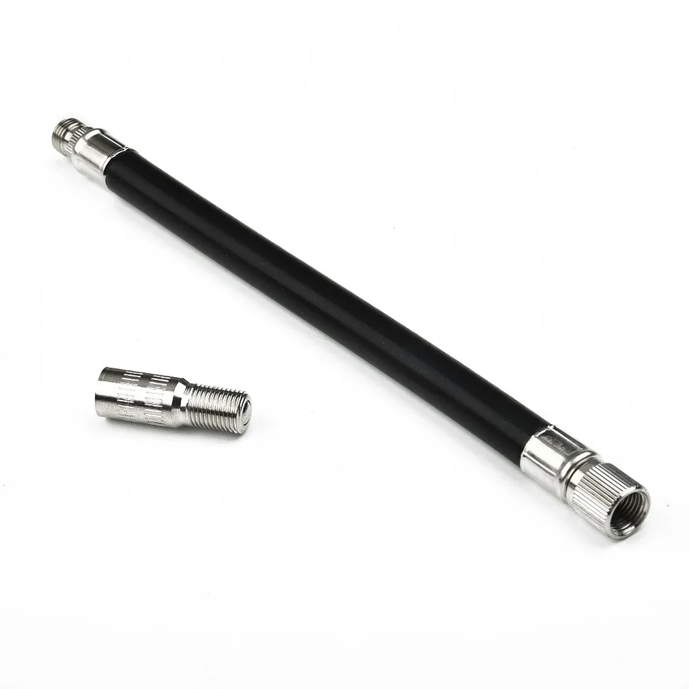 Black Air-tight Extended Gas Nozzle Hose Copper Valve Adapter Air Pump For -Xiaomi Electric Scooter Accessories