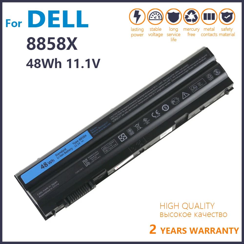 

8858X N3X1D T54FJ Laptop Battery For Dell Latitude E6420 E6430 E6440 E6520 E6530 E6540 E5420 E5430 E5520 E5530 4520 7420 3460