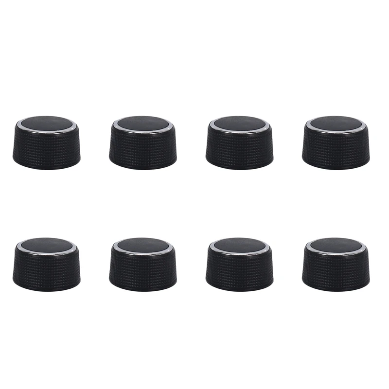 8Pcs Rear Radio Audio Volume Control Knob Dial Tuner For 07-13 Chevy Tahoe Chevrolet Silverado Gmc Acadia 22912547