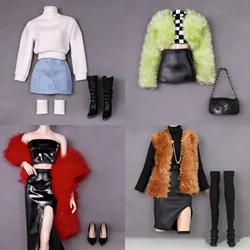 2024 new clothing set / winter wear sweater dress top pant coat suit / doll accessories for 30cm xinyi Fr ST blythe BB doll