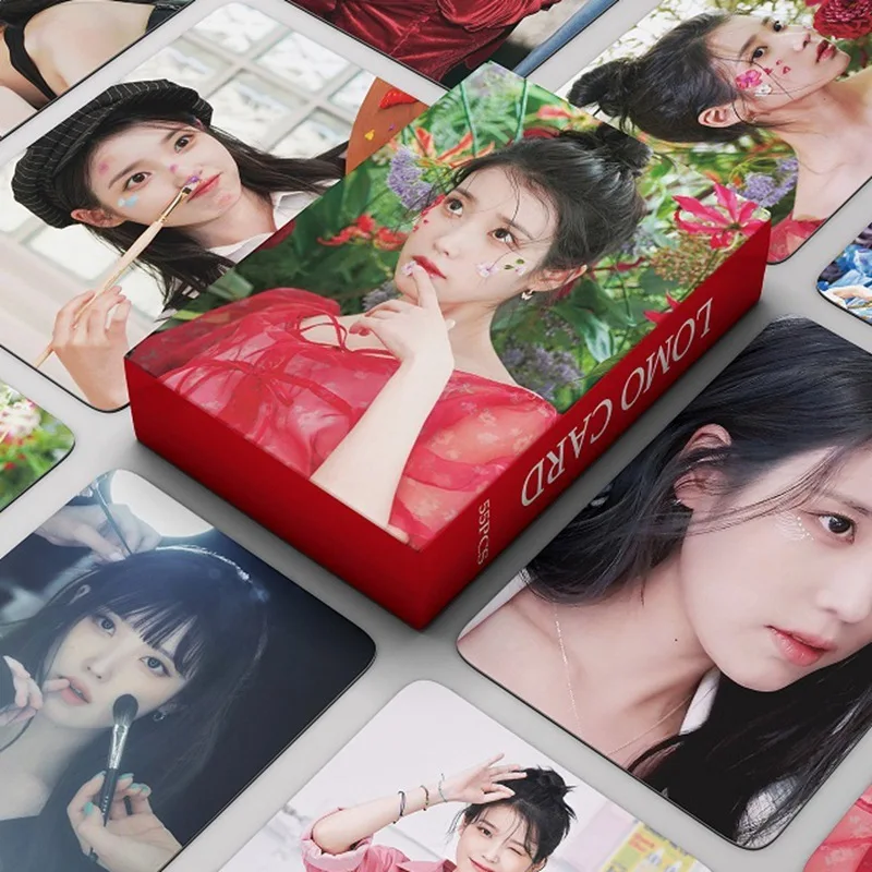 

IU Li Zhi'en Small New Album Random Collection Photo 3-Inch Lomo Card Homemade Peripheral