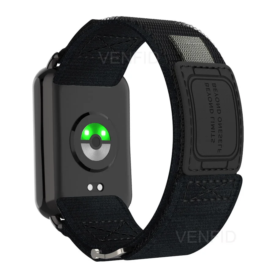 Neues Nylon armband für Xiaomi Mi Band 8 Pro Magic Buckle Uhren armband Schleife für Redmi Uhr 4 Verschluss