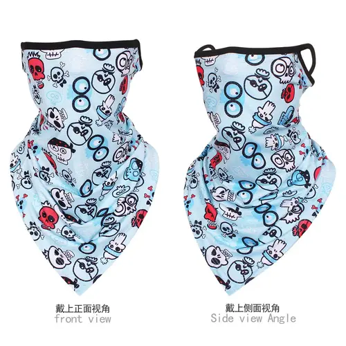 Multi-function Motorcycle Face Scarf Skull Masks Cycling Neck Gaiter Cover Mesh Tube Sport Sunscreen Men Women Bandana Balaclava - Image 21
