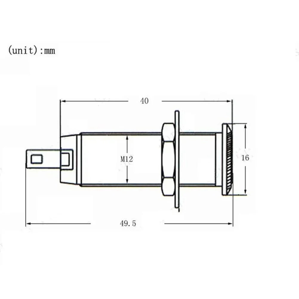 Guitar Bass Output Jack Socket, 6 35mm Stereo Plug, Metal Material, Perfect Tone for Electric Guitar and Bass Players