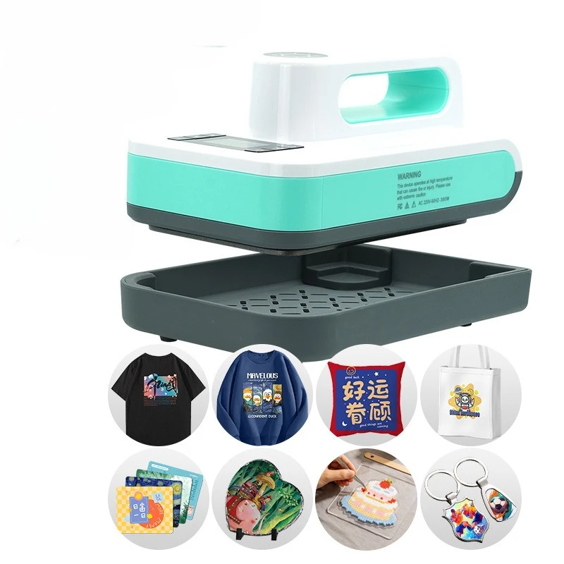 

Heat transfer iron, T-shirt heat transfer sticker, logo printing machine, handheld iron, portable heat transfer machine, small