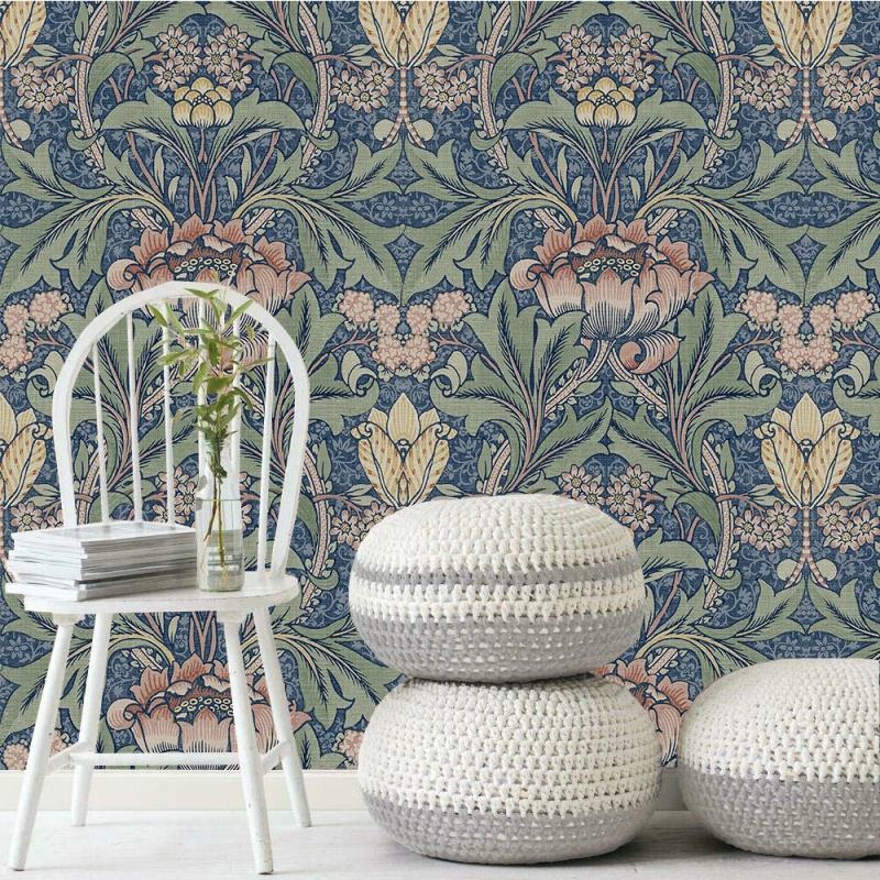 Custom mural American plants flowers wallpaper 3d leaves living room TV background wall papel de parede wallpapers home decor