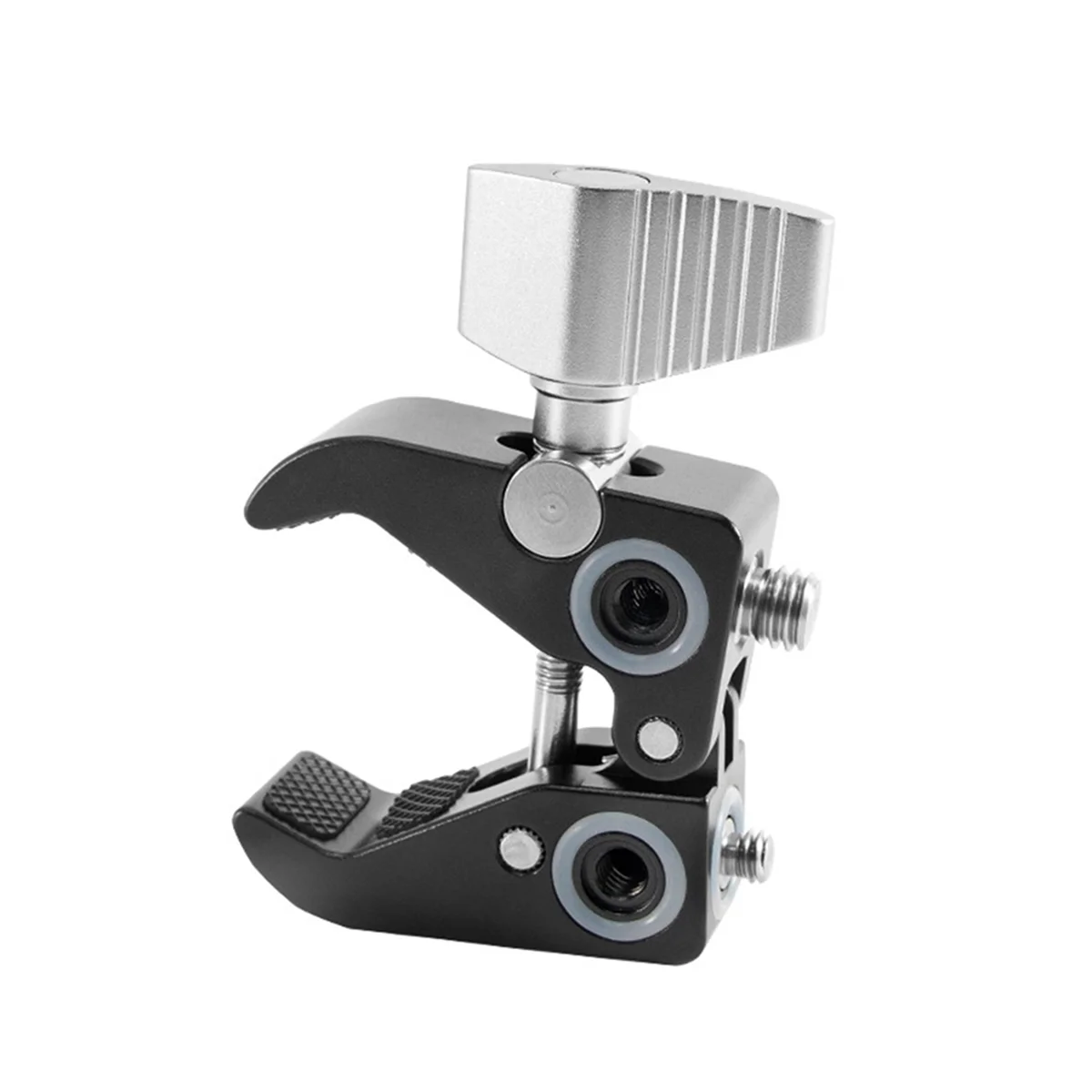 Aluminum Alloy C-Type Crab Clamp Magic Arm Clamp Suitable for SLR Camera LED Light Studio Photography Accessories