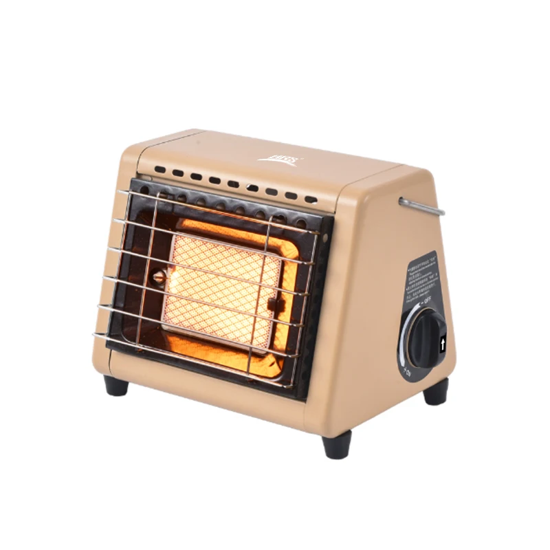 Chauffage de tente portable BRS-H23 1500W, chauffage extérieur au butane avec vanne de contrôle, cha