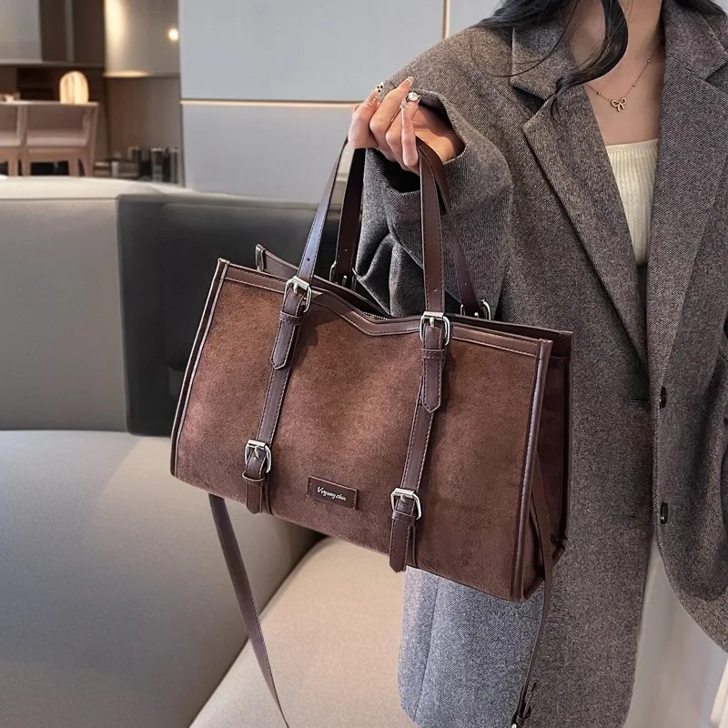 

Ersen Весенне-летняя винтажная женская модная универсальная сумка на одно плечо, высококачественная сумка-тоут через плечо