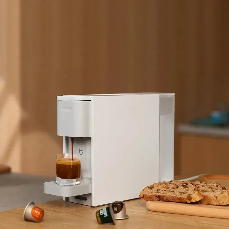 

L для кофеварки Mijia, домашняя автоматическая капсульная машина, портативная итальянско-американская кофеварка для эспрессо, экстракция одной кнопкой