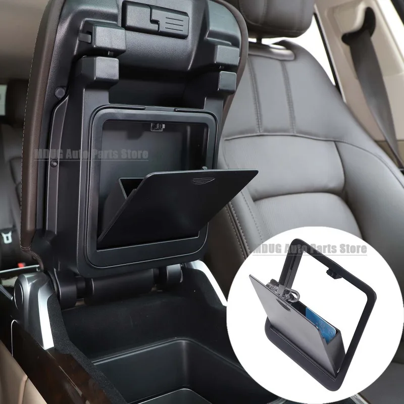 MDUG ABS For Range Rover Sport/Executive 2018-2022 Center Console Armrest Privacy Storage Box Car Organizer Car Accessories