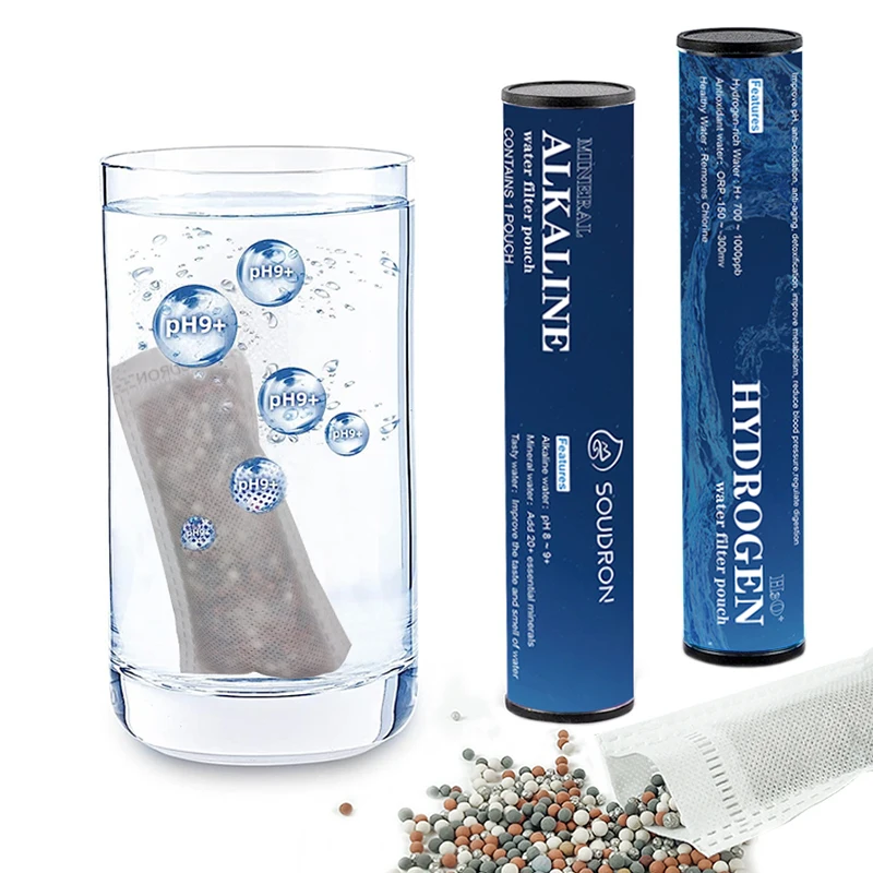 

Alkaline Hydrogens Water Bag Improves pH Value, Antioxidant, Anti-aging, Detoxification, And Metabolism