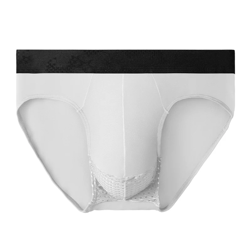 

Комплект из 5 штук: мужские трусы-слипы с поддержкой мошонки, летние тонкие трусы из модала, дышащая сетка из ледяного шелка, сексуальные короткие трусы