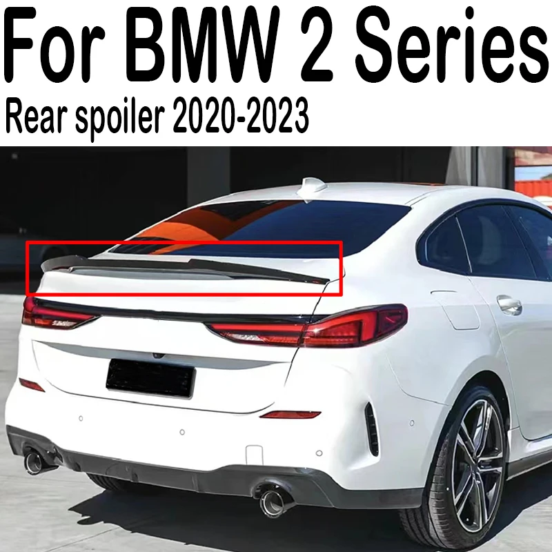 

For BMW 2 Series F44 216i 218i 220i 4Door M4 Style Carbon Look Rear Trunk Lid Spoiler Wings Car Tuning Accessories 2020 21 22 23