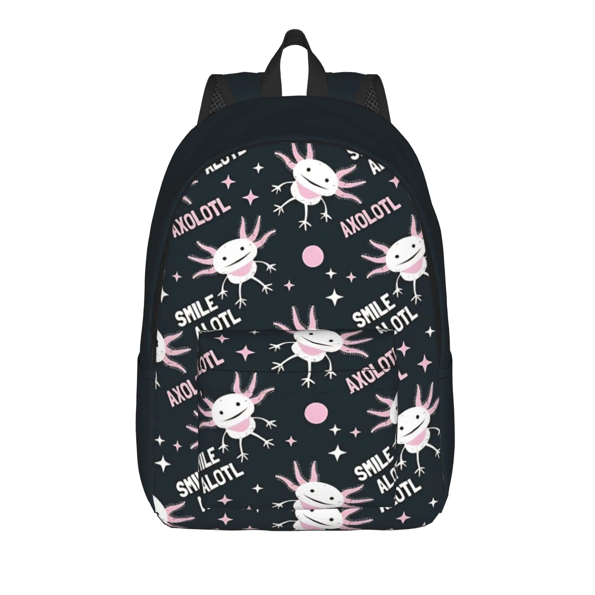 Back to school season Smile Alotl Like An Axolotl Backpack Axolotls Office Workers Fashionable Backpack