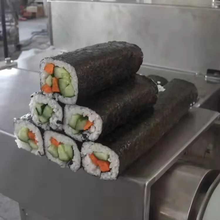 Factory Supply Full Automatic Sushi Machine Onigiri Maker Production Line Machine Automatic Sushi Roll Machine