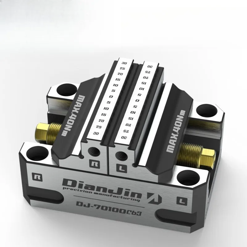 1PC 4 / 5 Axis Zero-point Quick-change Fixture Self-centered Concentric Vise AIX5-9015-C12