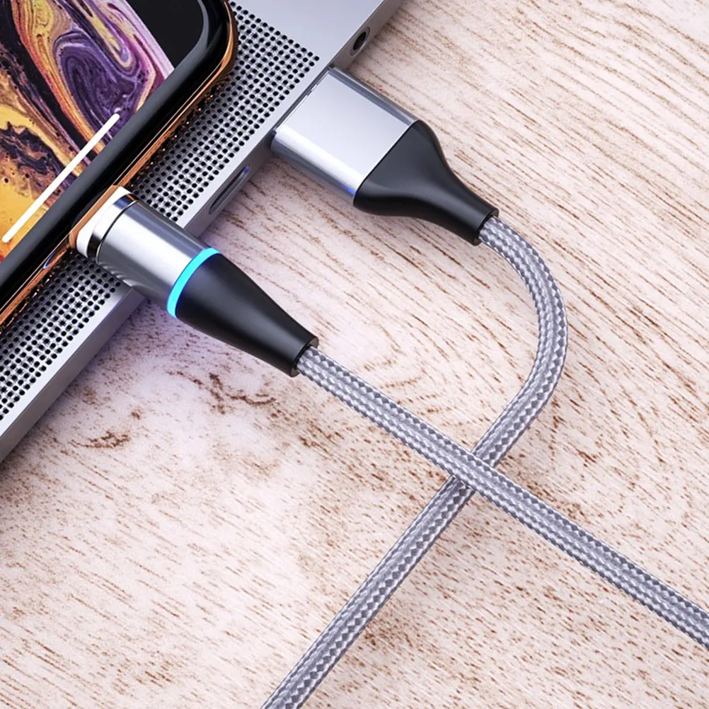 

Magnetic Charging For Type- Fast Charge Data Line Led Indicator Auto Adsorption Enhanced Magnet Suction