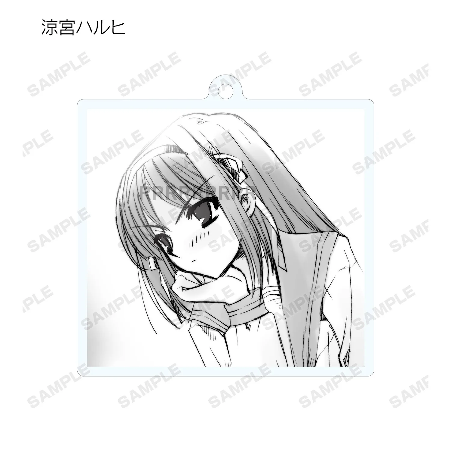Jeu Asahina Mikuru Ryoko Asakura Ryouko Nagato Yuki porte-clés poupée Anime acrylique porte-clés pendentif pour cadeau