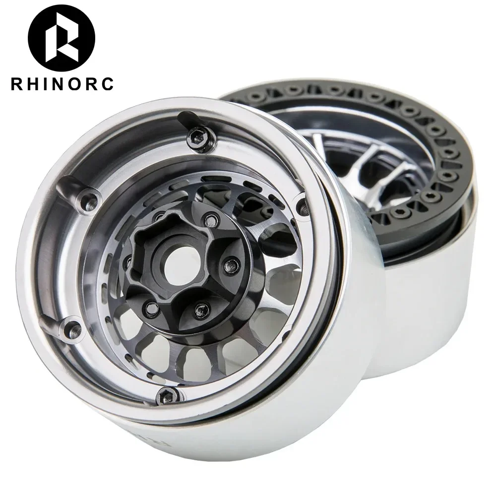 

RhinoRC MOZA Negative OffSet Алюминиевый обод колеса 1,9 дюйма 4 шт. для 1/10 RC гусеничного автомобиля Axial SCX10 RR10 Wraith TRX4 TRX-6