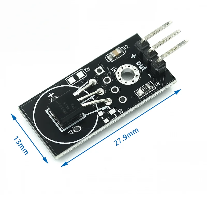 DS18B20-Modul, digitaler 18B20-Temperatursensor mit Einzelbus, elektronischer Baustein – Detail 2