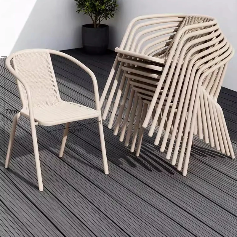 Outdoor Tables Garden Furniture Sets Chairs Metal Leisure Open-air Garden Furniture Sets Coffee Ratten Conjunto Home Furniture
