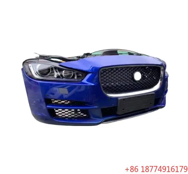 

Front Bumper Assembly with Electronic Fan for F-PACE Front Bumper Complete Durable Front Bumper Kit