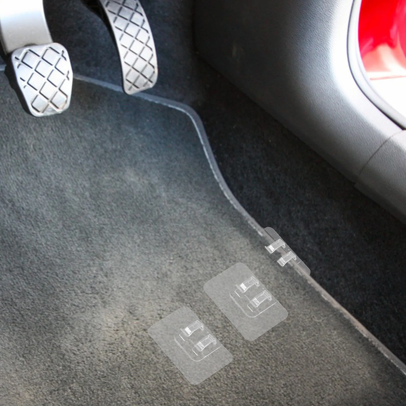 

50Pcs Plastic for Car Mat Fixing Sticker Non-Skid Retainer Universal Interior Accessory Car Retainer Clips