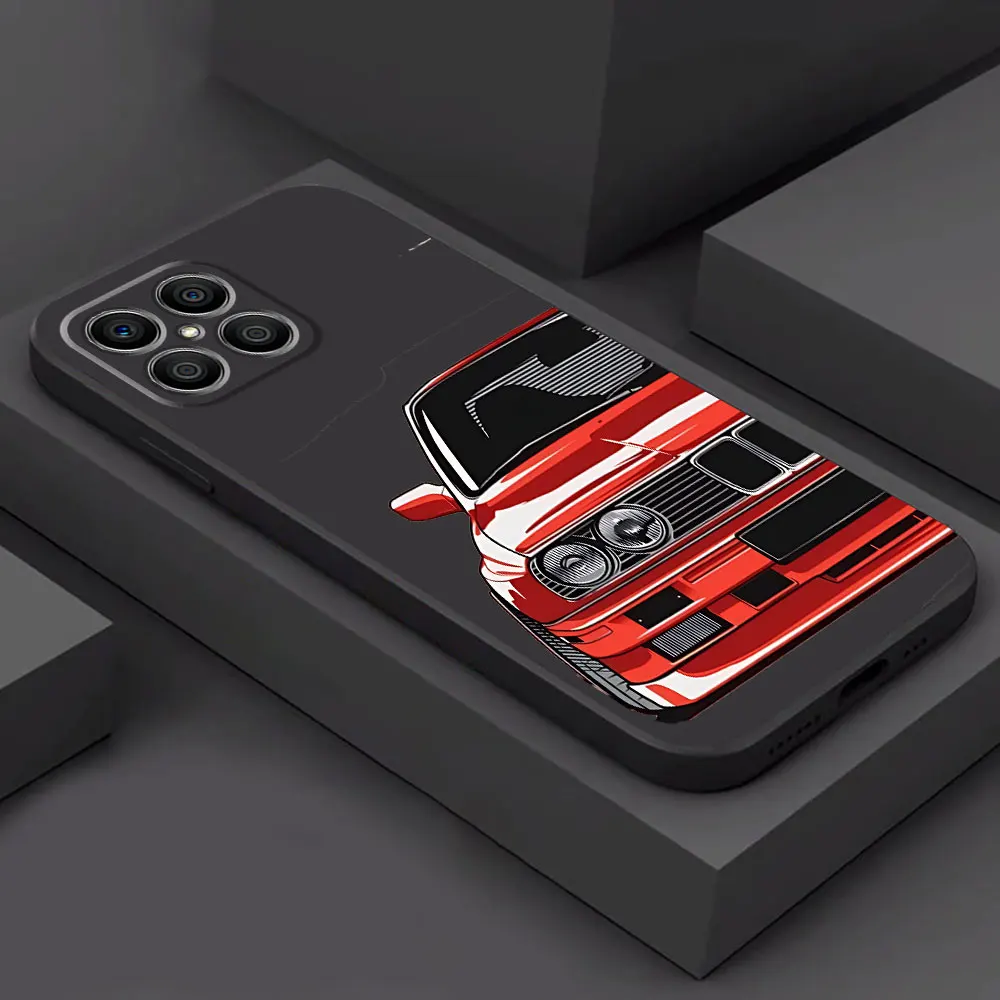 Sports Car Tokyo JDM Shell Case for Honor Magic5 Lite 90 Pro X6a 8X 70 X8 X6 X8a X9a X7 Magic5 Silicone Cover
