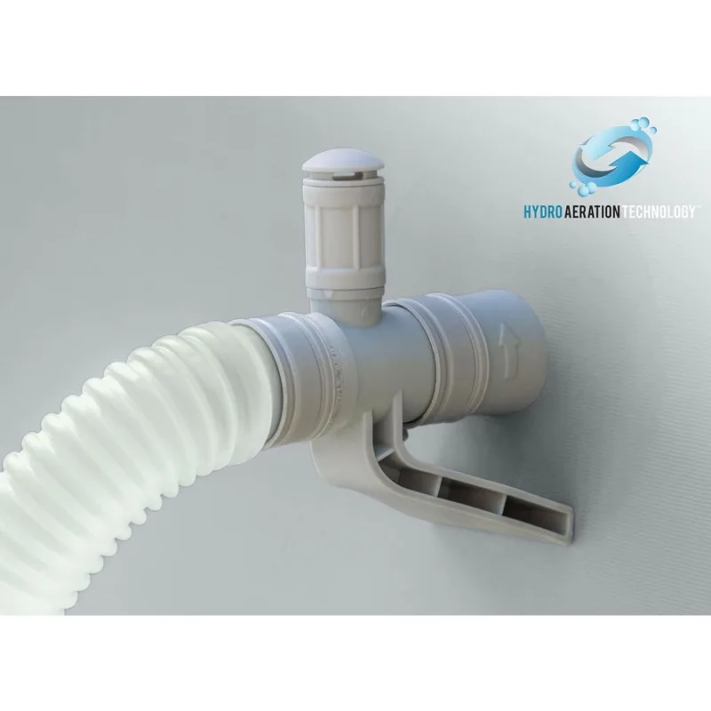 15’ x 42” Prism Frame Above Ground Swimming Pool Set and Pool Filter Pump