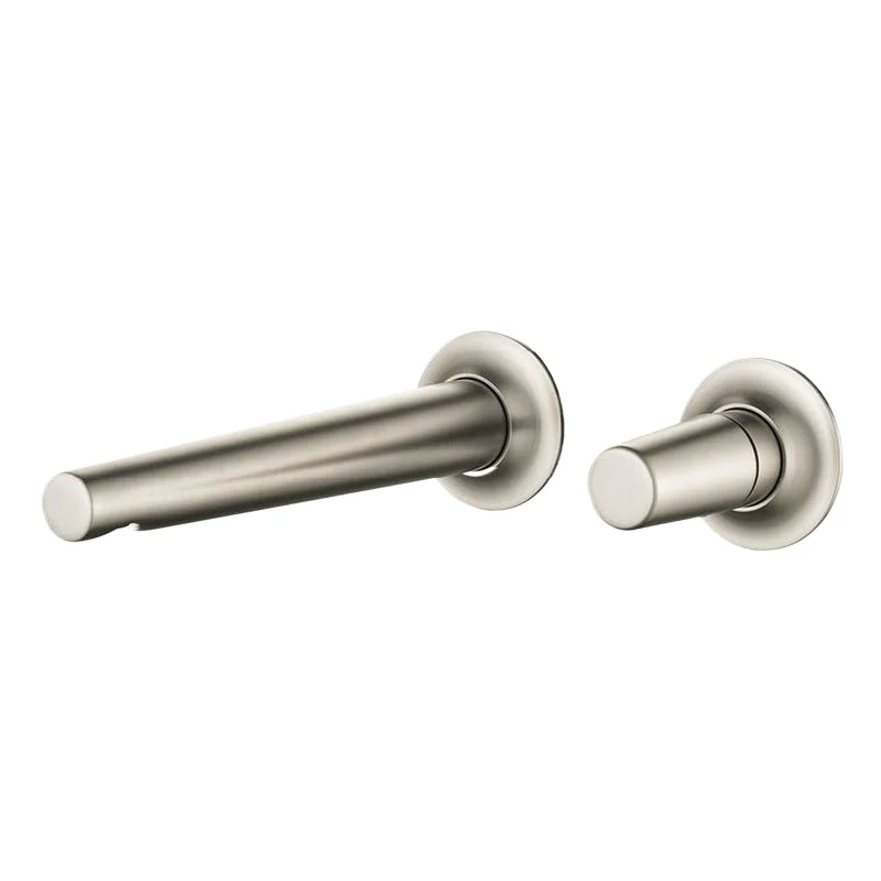 

Concealed pre-embedded embedded faucet nickel brushed hotel project Concealed all-copper wall faucet hot melt