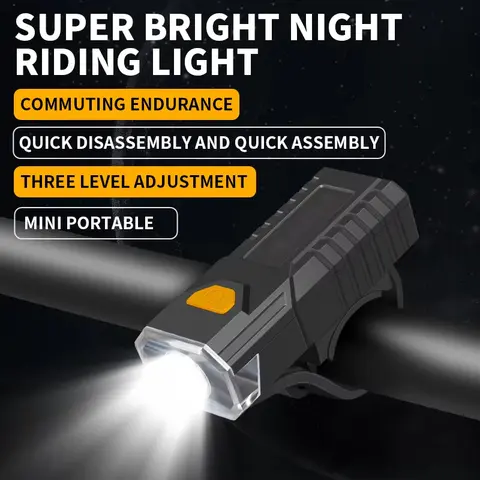 Bike Light 400Lumen Type-C Charging LED Cycling Front Lamp Headlight 3 Modes MTB Road Flashlight Bicycle Light Accessori ﻿