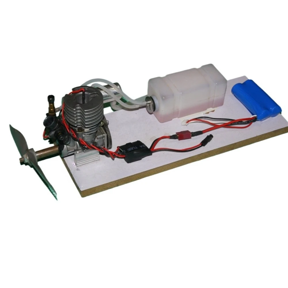 Class 15 Single Cylinder Two Stroke Methanol Engine Fixed Wing RC Aircraft Modification Engine Model Electric Start Accessories