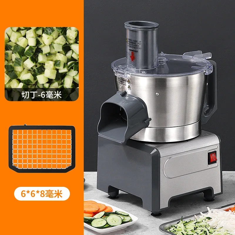 Commercial Vegetable Canteen Multifunctional Vegetable Cutter Household Dicing Artifact Auto Slicer Electric Chopper Vevor Jamon